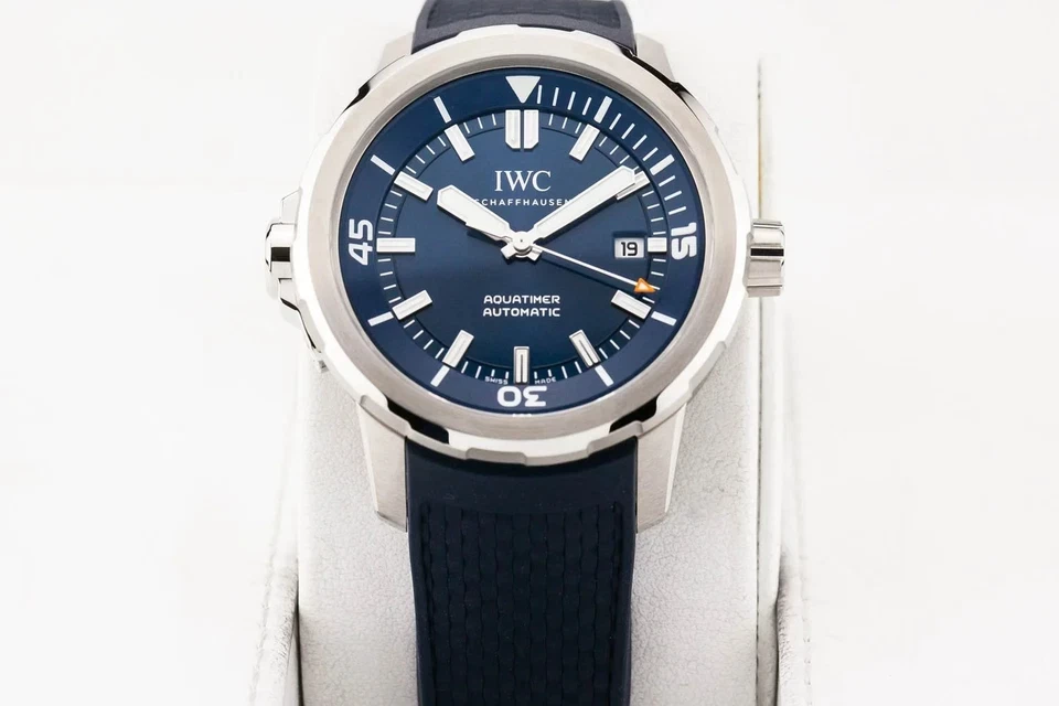 IWC Aquatimer Automatic 42 mm Blue IW328801 Watch Stainless Steel