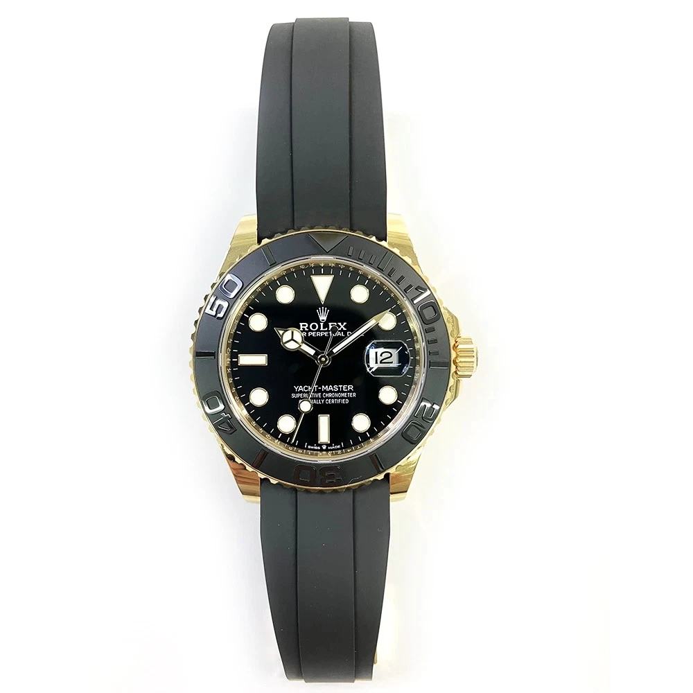 2023 Rolex Yacht-Master 42 226658, Yellow Gold, Black Dial, Box & Papers